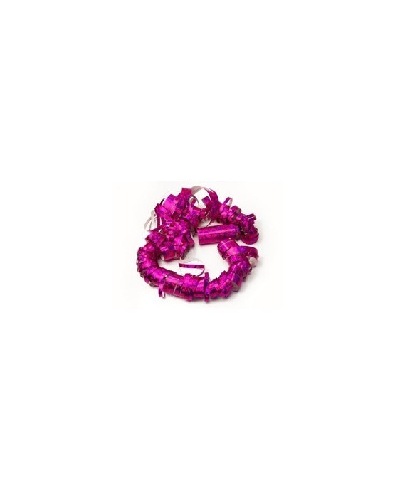 Serpentíny - ligotavé ružové 4 m