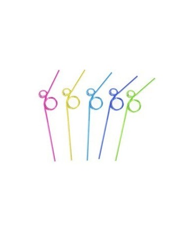 Slamky Crazy - kruhy 25cm 10ks