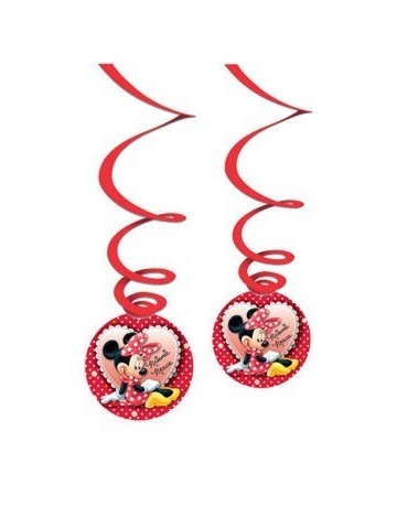 Špirály Minnie Mouse 3ks