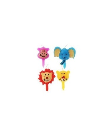 Sviečky zvieratká 4ks