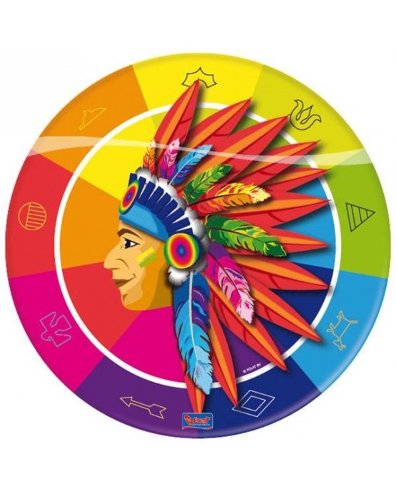 Tanieriky indián 23cm 8ks