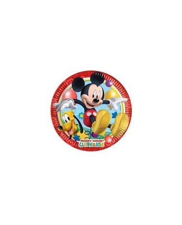 Tanieriky Mickey Mouse 23 cm 8 ks