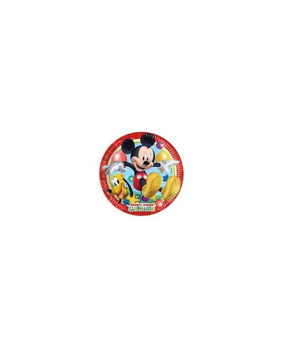 Tanieriky Mickey Mouse 23 cm 8 ks