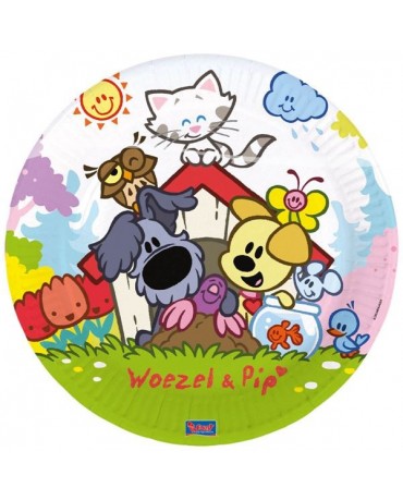 Tanieriky Woezel & Pip 23cm 8ks