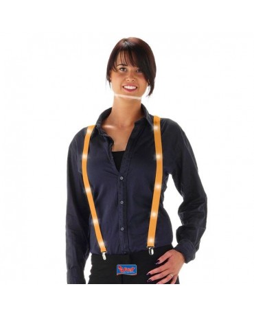 Traky oranžové neónové