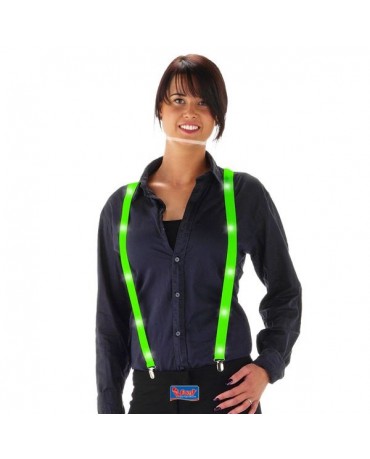 Traky zelené neónové