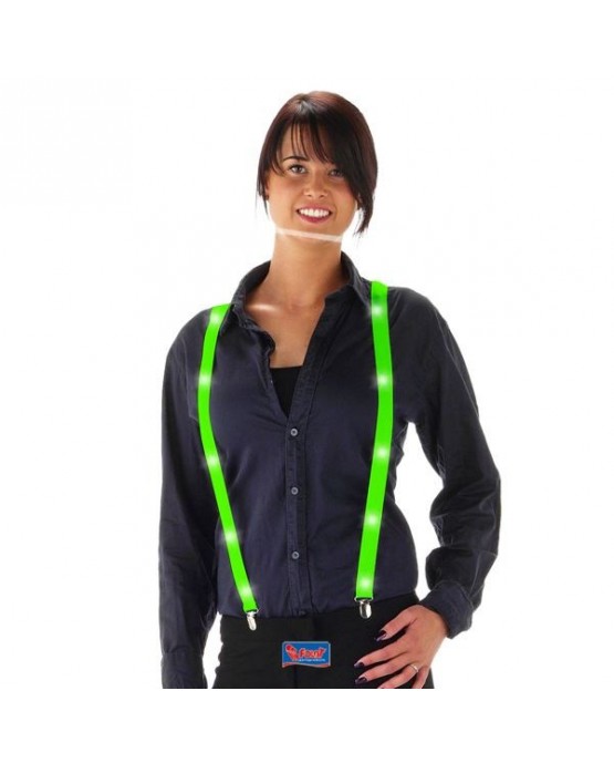 Traky zelené neónové