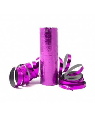 Serpentína holografická fialová 4m 24ks