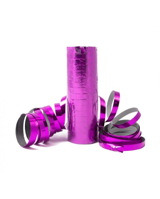 Serpentína holografická fialová 4m 24ks