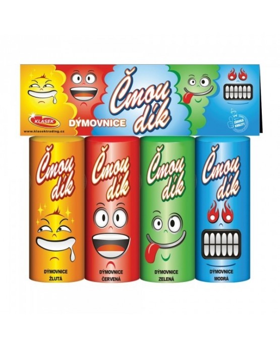 Čmoudík 4ks / pyrotechnika