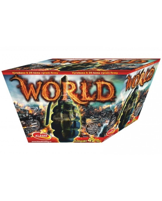 World 49 rán šikmý / ohňostroje