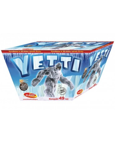 Yetti 49 rán šikmý / ohňostroj