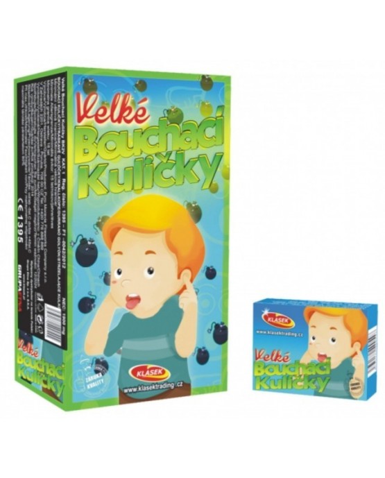 Velké bouchací kuličky 20 ks /detská pyrotechnika