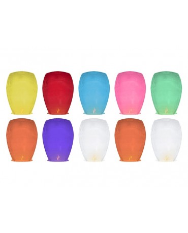 Lampión štastia 10ks - mix TOP KVALITA