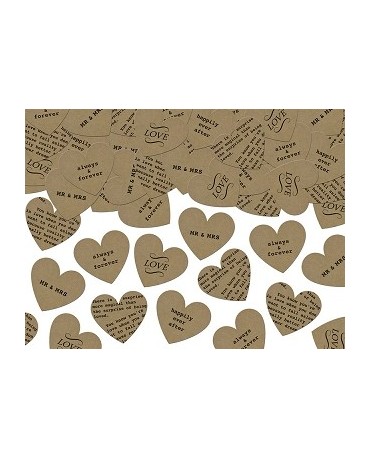 Konfety srdcia - mix vzorov 3g