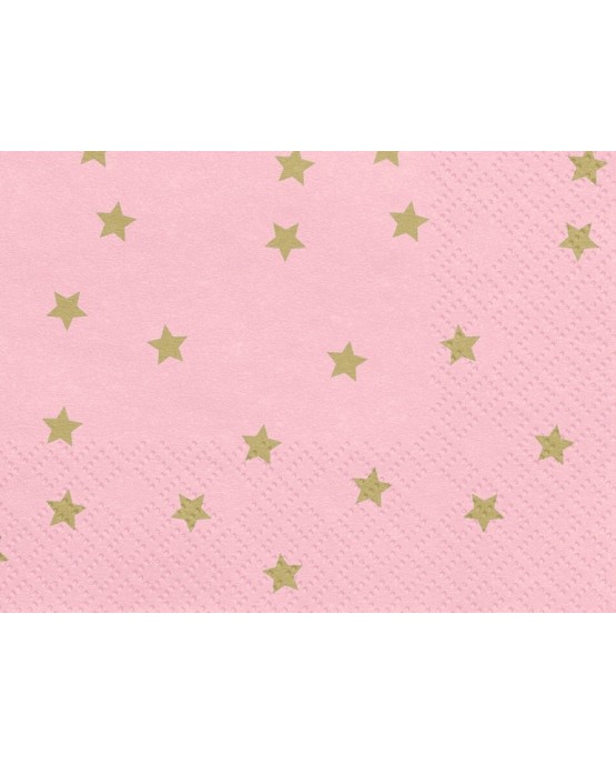 Servítky hviezdy 33x33cm