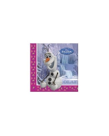 Servítky s motívom Olaf- Frozen Ľadové kráľovstvo 33cm 20ks/P130