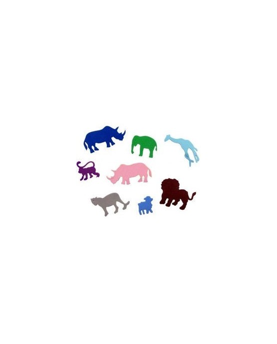 Konfety - penové zvieratká 250ks/P182