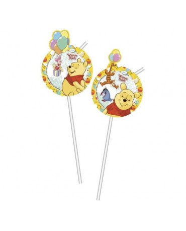 Slamky Medvedík Pu 6ks