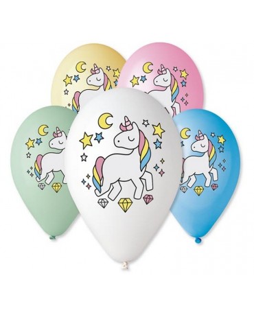 Latexové balóny jednorožec 12'' 10ks