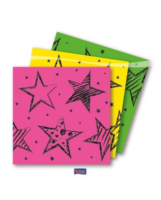 Servítky nenon party 33x33cm 16ks