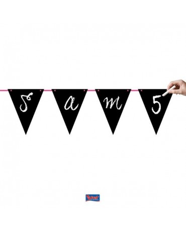 Baner čierny písací 6m