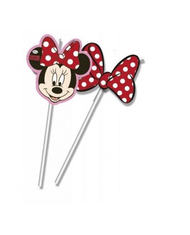 Slamky Minie Mouse 6ks