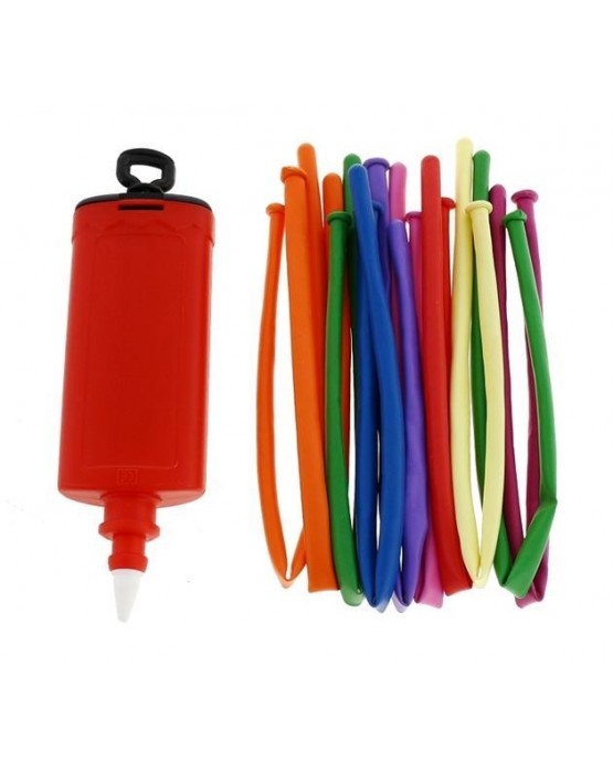 Tvarovatelné balóny s pumpou