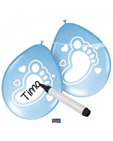 Balóniky písacie Baby Boy 6ks