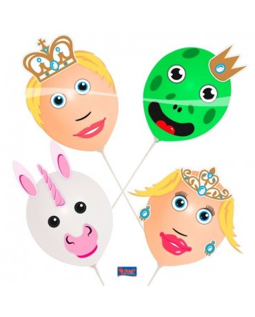 Balónový set Princ a Princezná 4ks