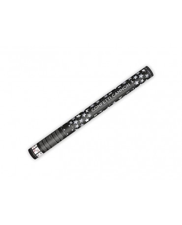 Konfety - strieborné hviezdy 60cm