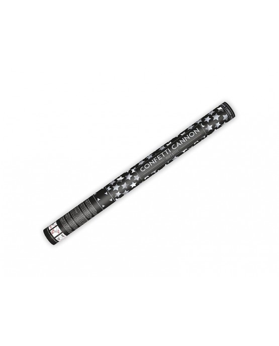 Konfety - strieborné hviezdy 60cm