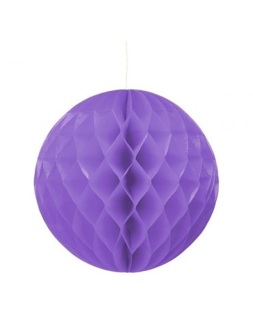 Papierová guľa- fialová 30cm