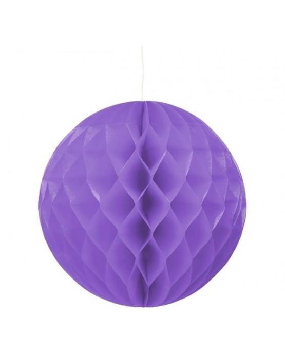 Papierová guľa- fialová 30cm