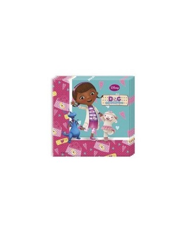 Servítky Doktorka plyšáková 33cm 20ks/P228