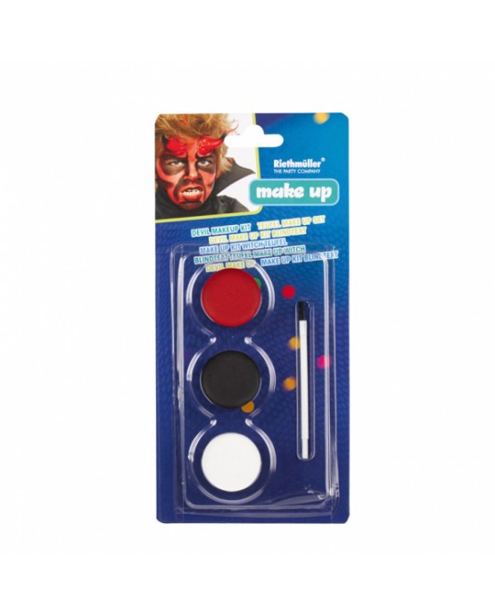 Farby na tvár - čertík