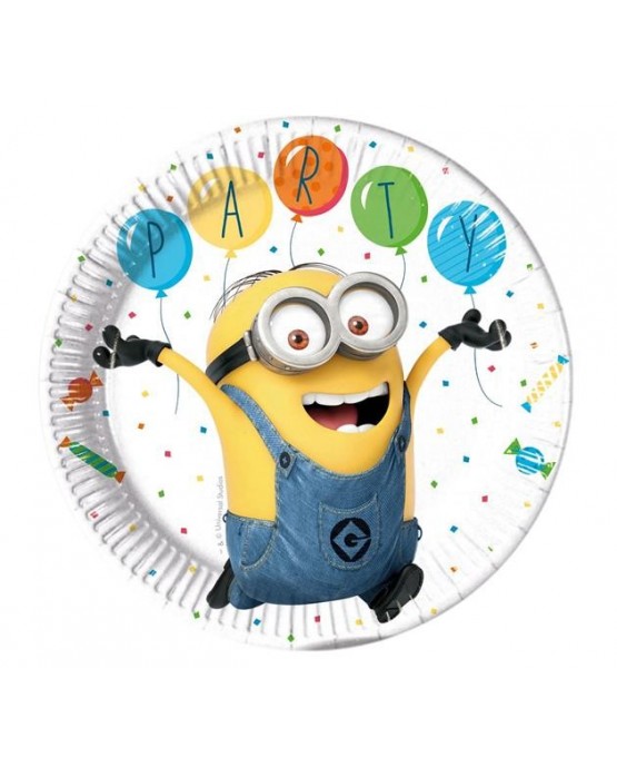 Tanieriky Mimoni Party 23cm 8ks
