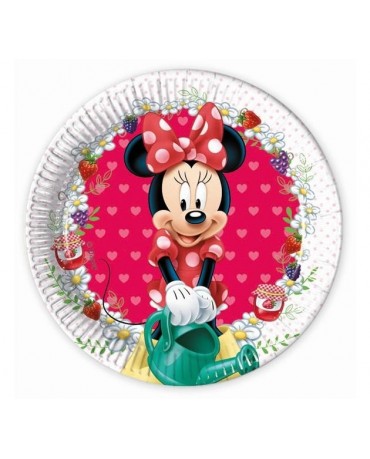 Tanieriky Minnie Mouse -Jam 20 cm - 8 ks