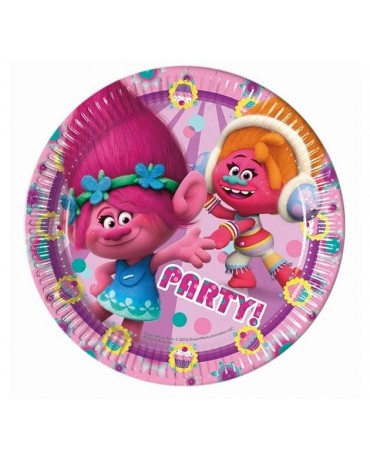 Tanieriky Trolovia 23 cm - 8 ks