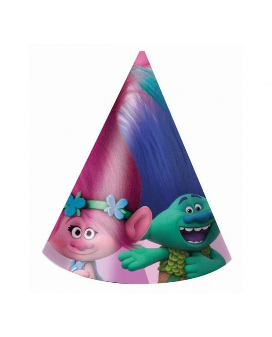 Klobúčiky Trolovia 6 ks