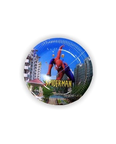 Tanieriky Spiderman 23 cm - 6 ks