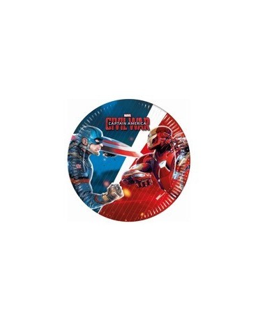 Tanieriky Kapitán Amerika 20 cm - 8 ks