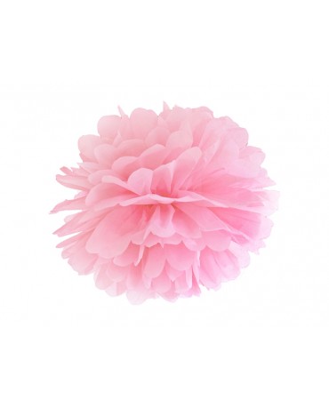 Pompón -bledoružový 35cm