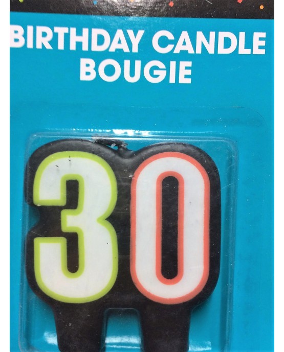 Sviečka číslo 30