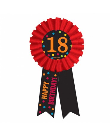 Brošňa Happy Birthday 18