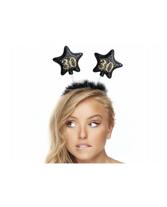 Čelenka - čierne hviezdy č.30