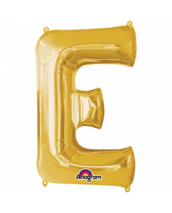 Fóliový balón - zlaté E 20x33cm