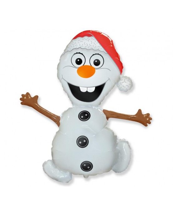 Fóliový balón snehuliak 24"