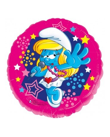 Fóliový balón Šmolinka 43cm