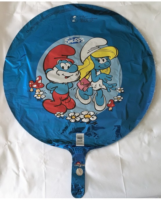 Fóliový balón Šmolkovia 43cm